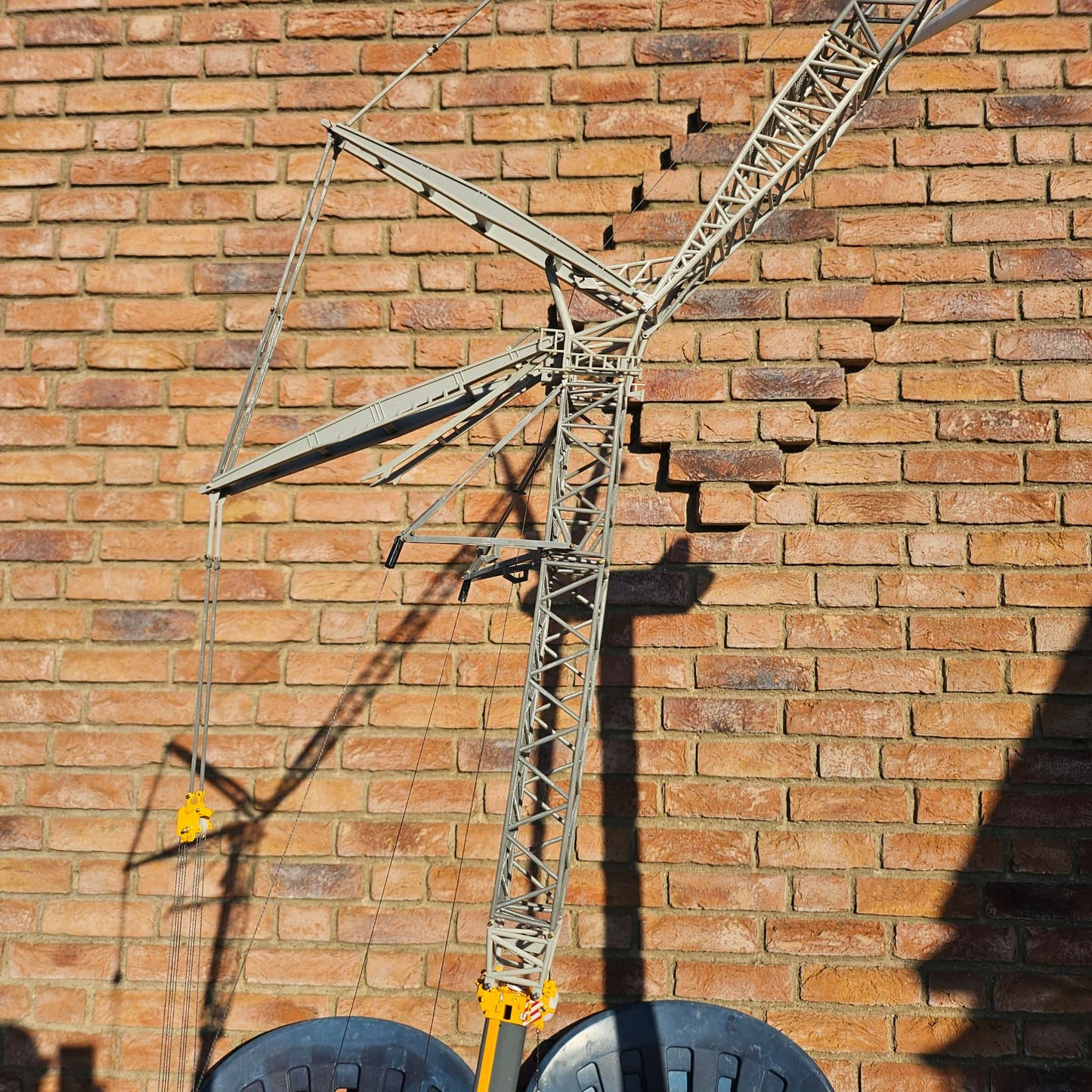 LTM 1650 verstellbarer Hilfsausleger Wippe (Ohne Lackierung)