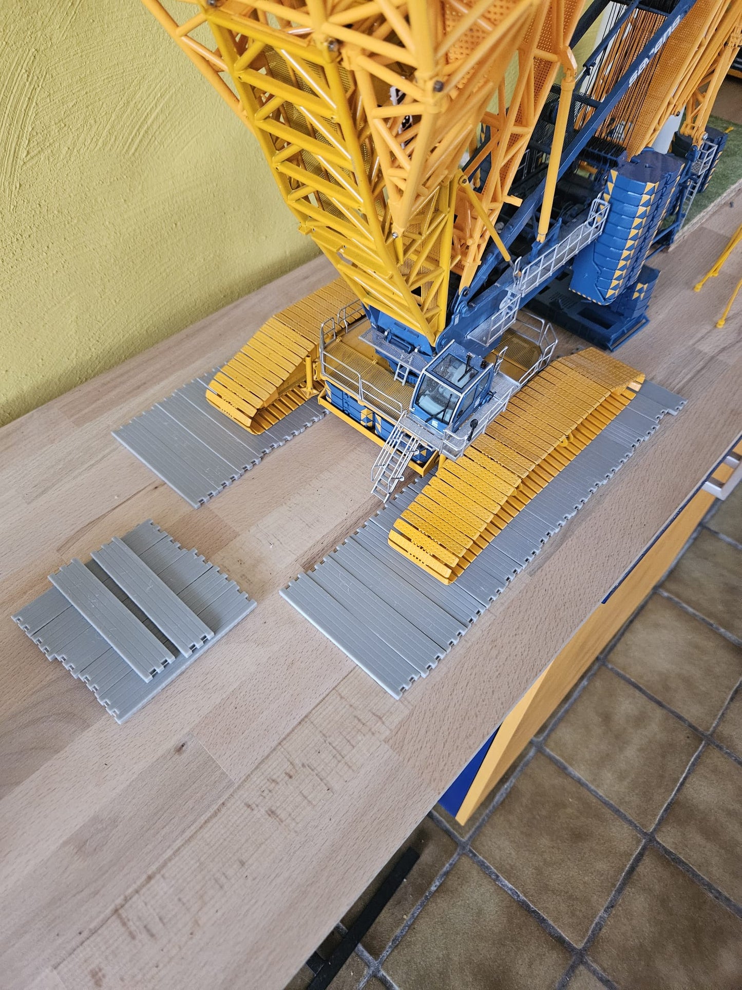 Kran und Bagger Lastverteilerplatten (ohne Lackierung)