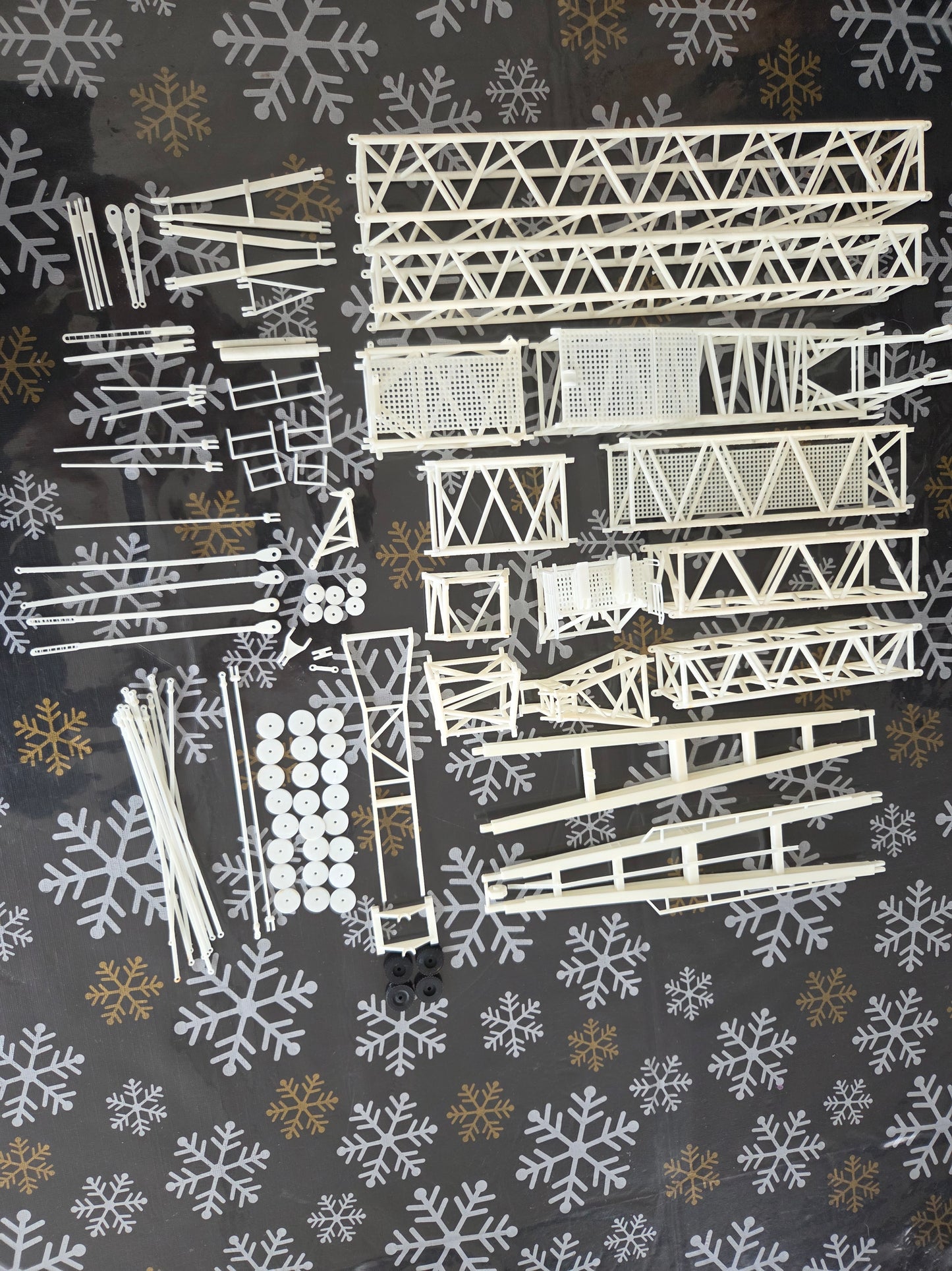 LTM 1650 verstellbarer Hilfsausleger Wippe (Ohne Lackierung)