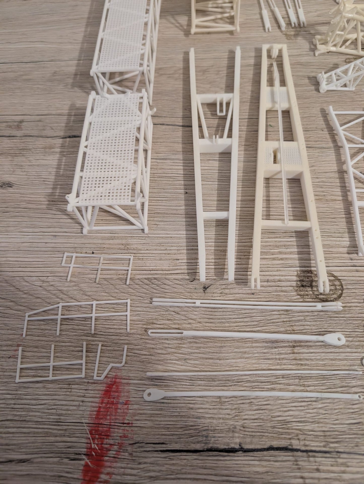 LTM 1750 verstellbarer Hilfsausleger Wippe (Ohne Lackierung)