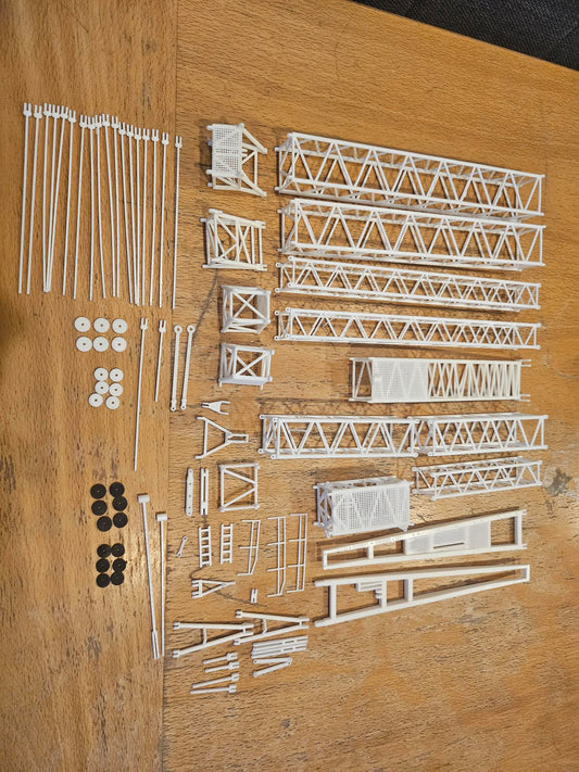 LTM 1350 verstellbarer Hilfsausleger Wippe (mit Lackierung)