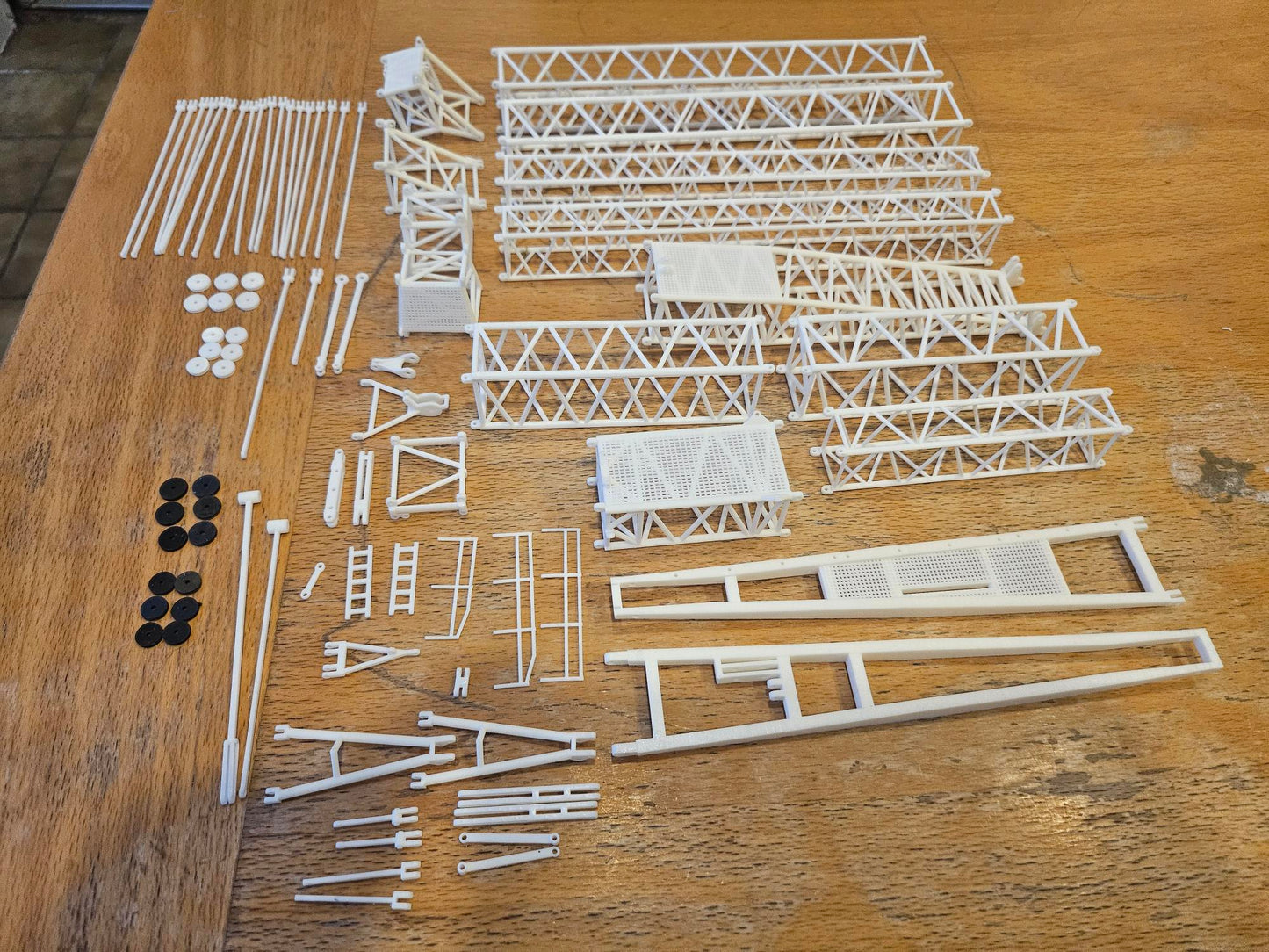 LTM 1350 verstellbarer Hilfsausleger Wippe (Ohne Lackierung)