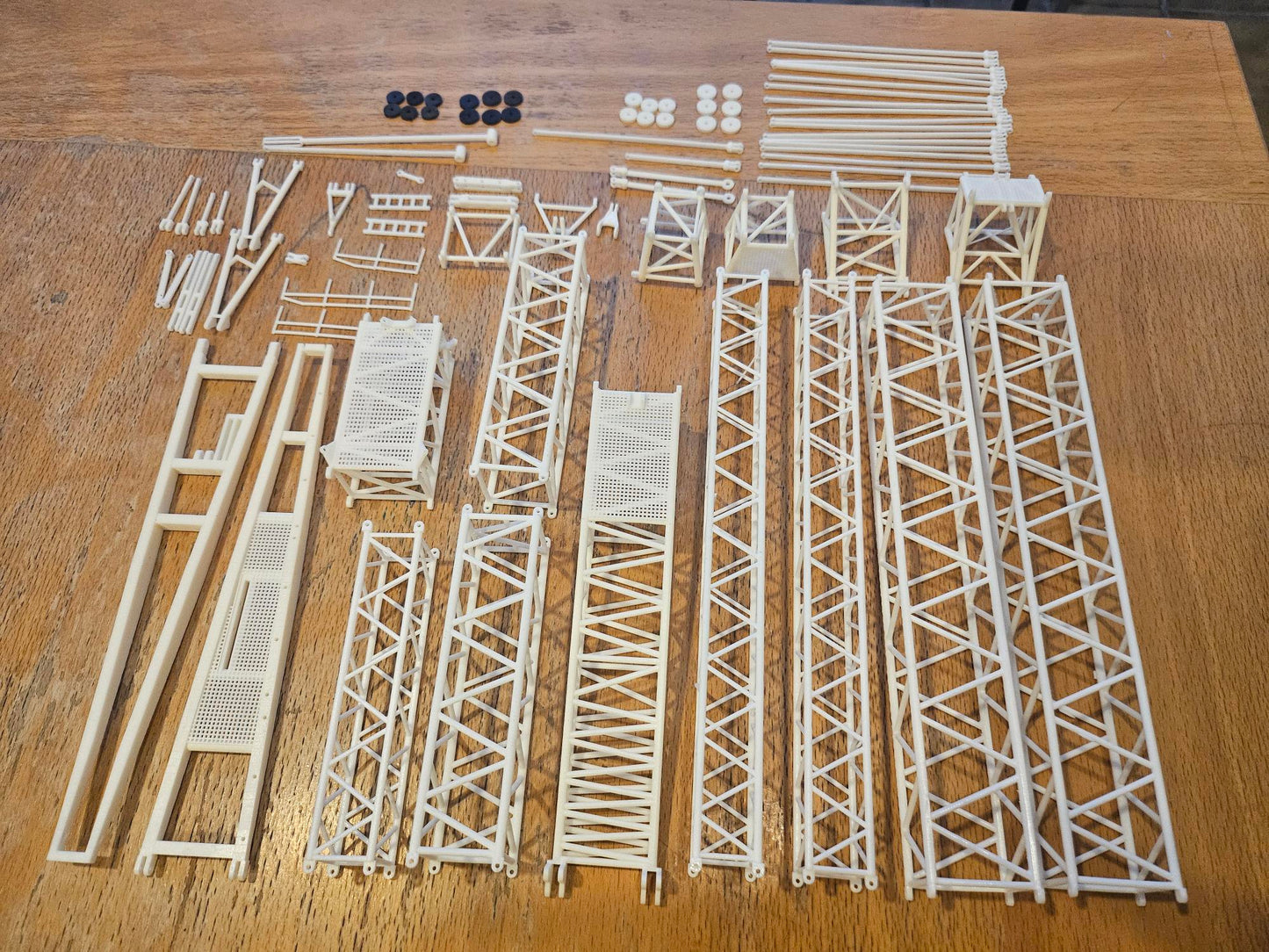 LTM 1350 verstellbarer Hilfsausleger Wippe (Ohne Lackierung)