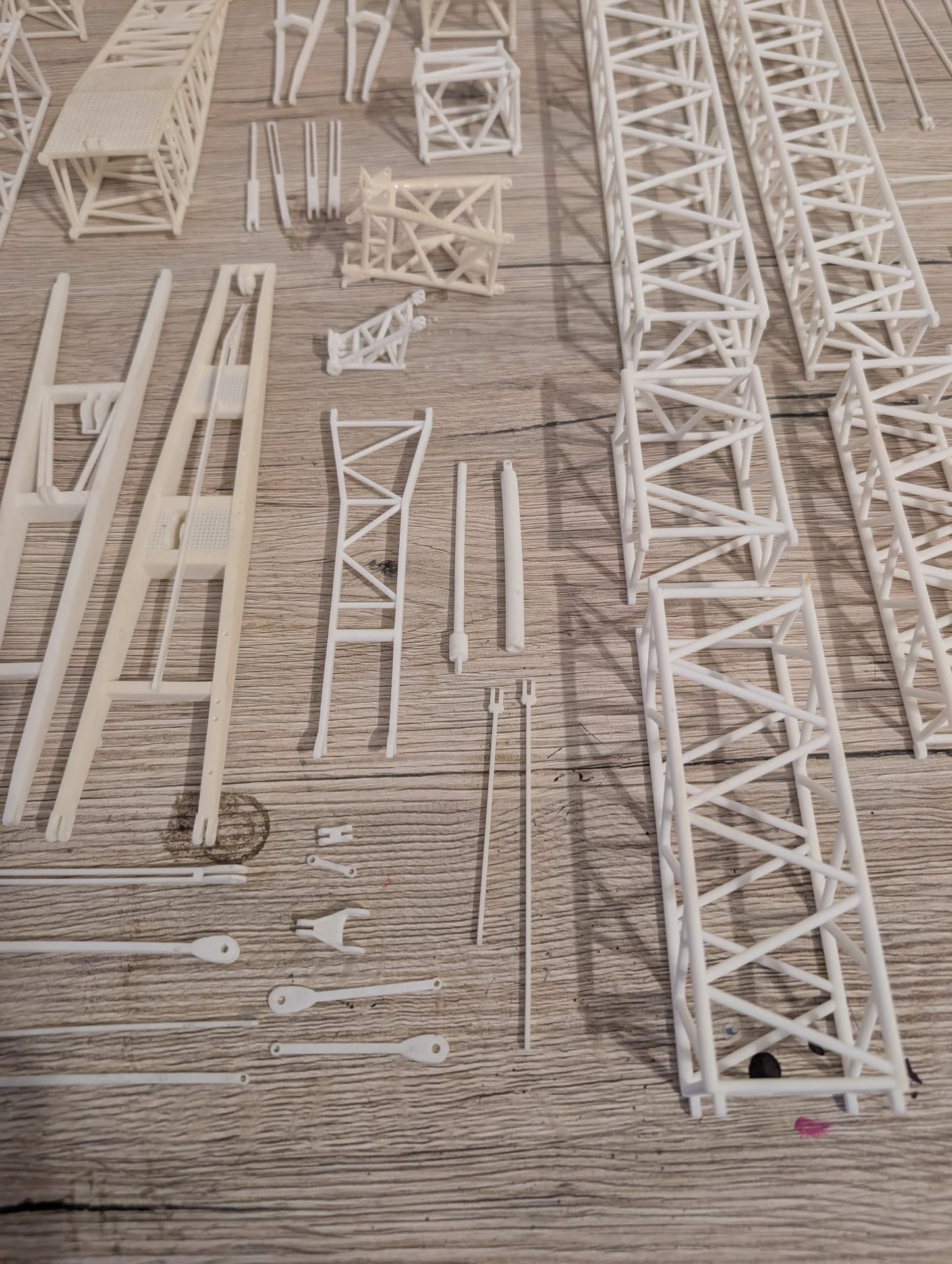 LTM 1750 verstellbarer Hilfsausleger Wippe (Ohne Lackierung)