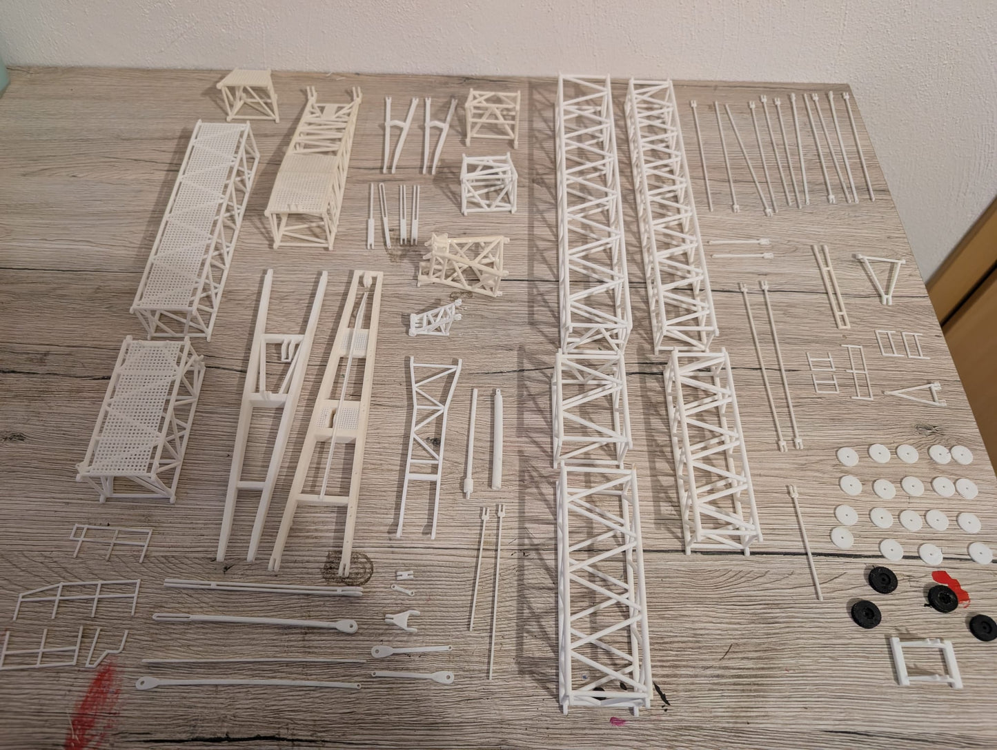 LTM 1750 verstellbarer Hilfsausleger Wippe (Ohne Lackierung)