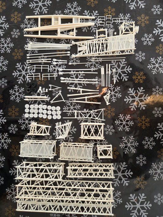 LTM 1650 verstellbarer Hilfsausleger Wippe (mit Lackierung)